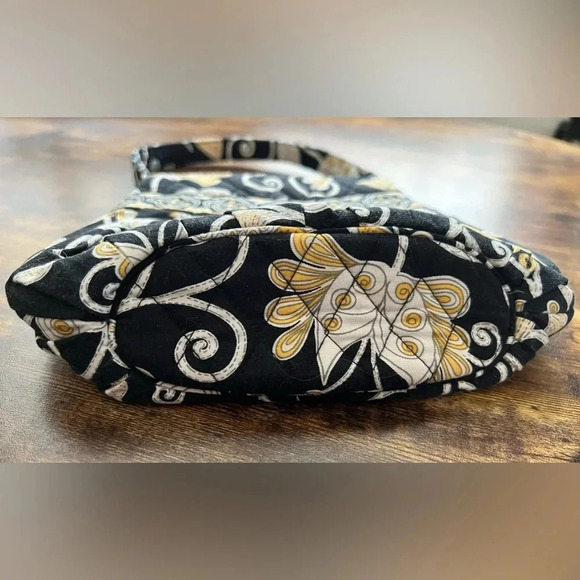 RETIRED: Vera Bradley | women’s Hannah style, yellow bird pattern handbag - Picture 5 of 13